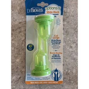 Dr Browns Natural Flow Wide Neck Replacement Vent Kit 2 Piece